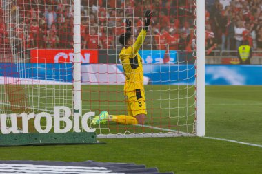 Matheus, Portekiz Ligi 2022 / 23 maçında SL Benfica ve SC Braga arasında Estadio Da Luz, Lisboa, Portekiz 'de oynandı. (Maciej Rogowski)