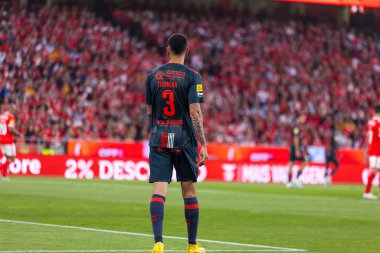 Liga Portekiz 2022 / 23 maçında SL Benfica ve SC Braga arasında Estadio Da Luz, Lisboa, Portekiz 'de oynanan maçta Vitor Tormena. (Maciej Rogowski)