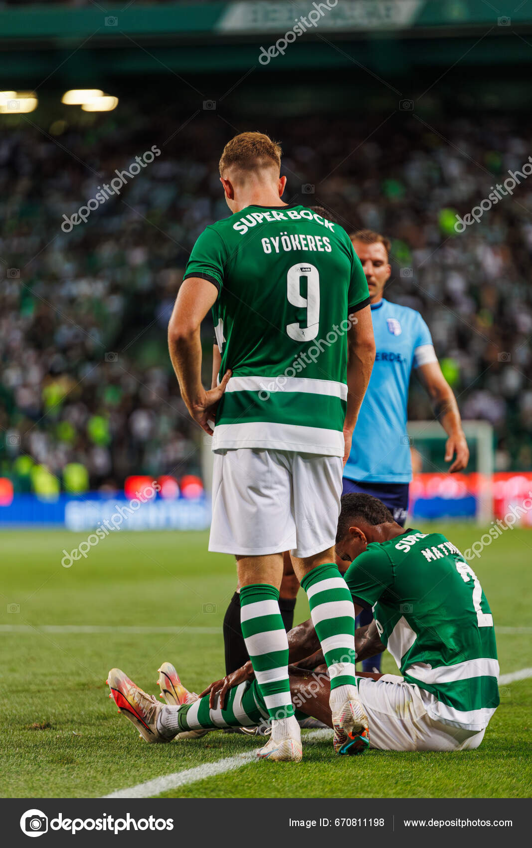 Bruno Wilson, Viktor Gyokeres during Liga Portugal 23 24 game between  Sporting CP and FC Vizela