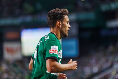 Portekiz, Lizbon 'daki Estadio Jose Alvalade' de, Sporting CP ve FC Vizela arasında oynanan Liga Portekiz maçında Pedro Goncalves. (Maciej Rogowski)