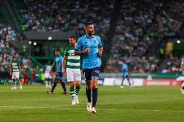 Bruno Wilson, Liga Portekiz 'de 23 / 24 Estadio Jose Alvalade, Lizbon' da Sporting CP ve FC Vizela arasında oynanan maçta. (Maciej Rogowski)