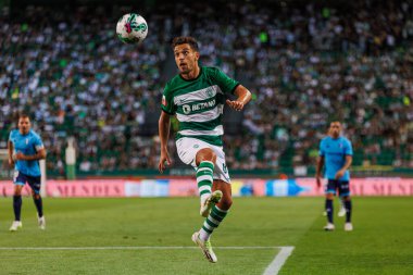 Portekiz, Lizbon 'daki Estadio Jose Alvalade' de, Sporting CP ve FC Vizela arasında oynanan Liga Portekiz maçında Pedro Goncalves. (Maciej Rogowski)