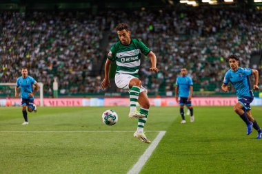 Portekiz, Lizbon 'daki Estadio Jose Alvalade' de, Sporting CP ve FC Vizela arasında oynanan Liga Portekiz maçında Pedro Goncalves. (Maciej Rogowski)