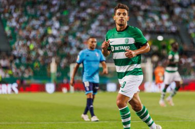 Portekiz, Lizbon 'daki Estadio Jose Alvalade' de, Sporting CP ve FC Vizela arasında oynanan Liga Portekiz maçında Pedro Goncalves. (Maciej Rogowski)