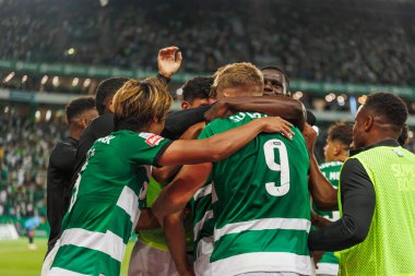 x, Liga Portekiz maçında Sporting CP ve FC Vizela arasında Estadio Jose Alvalade, Lizbon, Portekiz 'de oynanmıştır. (Maciej Rogowski)