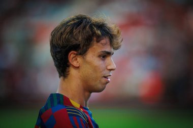 Joao Felix UEFA Euro 2024 eleme maçında Portekiz ve Lüksemburg milli takımları arasında Estadio Algarve, Faro 'da oynandı. (Maciej Rogowski)