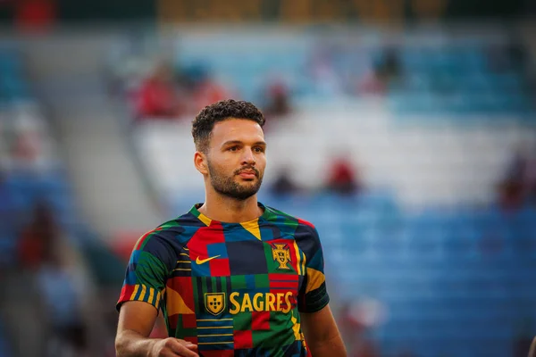 Goncalo Ramos UEFA Euro 2024 eleme maçında Portekiz ve Lüksemburg milli takımları arasında Estadio Algarve, Faro 'da oynandı. (Maciej Rogowski)