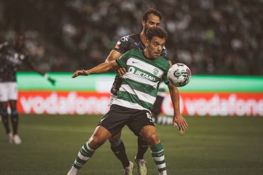 Marcelo, Portekiz Ligi maçında Pedro Goncalves Sporting CP ve Moreirense FC arasında Estadio Jose Alvalade, Lizbon, Portekiz 'de 23 / 24 maç yaptı. (Maciej Rogowski)