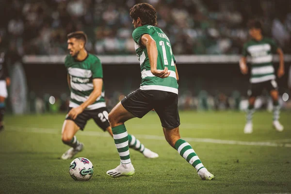 Francisco Trincao Κατά Διάρκεια Liga Πορτογαλία Παιχνίδι Μεταξύ Sporting Και — Φωτογραφία Αρχείου