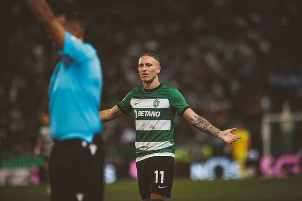 Pedro Goncalves Liga Portugal Game Sporting Moreirense Estadio Jose  Alvalade – Stock Editorial Photo © mrogowski_photography #676747364