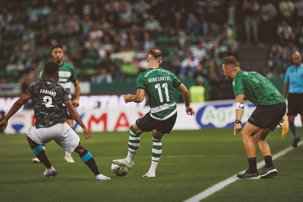 Fabiano Nuno Santos Durante Liga Portugal Jogo Entre Sporting Moreirense — Fotografia de Stock