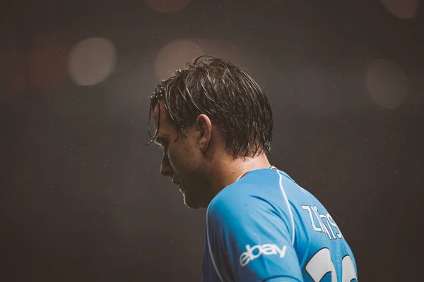 Piotr Zielinski Durante Jogo Uefa Champions League 2023 Entre Braga — Fotografia de Stock