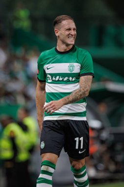 Liga Portekiz 'de Nuno Santos, Estadio Jose Alvalade, Lizbon' da Sporting CP ve Rio Ave FC arasında oynanan 23 / 24 maçı izledi. (Maciej Rogowski)