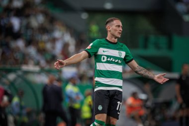 Liga Portekiz 'de Nuno Santos, Estadio Jose Alvalade, Lizbon' da Sporting CP ve Rio Ave FC arasında oynanan 23 / 24 maçı izledi. (Maciej Rogowski)