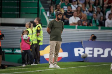 Luis Freire, Liga Portekiz maçında Estadio Jose Alvalade, Lizbon, Portekiz 'de Sporting CP ve Rio Ave FC arasında 23 / 24 maç yaptı. (Maciej Rogowski)