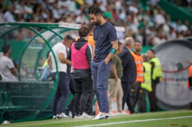 Liga Portekiz 'de Ruben Amorim, Estadio Jose Alvalade, Lizbon, Portekiz' de Sporting CP ve Rio Ave FC arasında oynanan 23 / 24 maçı izledi. (Maciej Rogowski)
