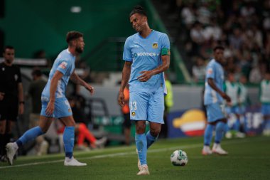 Portekiz Ligi maçında Aderlan Santos, Estadio Jose Alvalade, Lizbon, Portekiz 'de Sporting CP ve Rio Ave FC arasında 23 / 24 maç yaptı. (Maciej Rogowski)