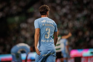 Portekiz Ligi maçında Manuel Nobrega, Estadio Jose Alvalade, Lizbon, Portekiz 'de Sporting CP ve Rio Ave FC arasında 23 / 24 maç yaptı. (Maciej Rogowski)
