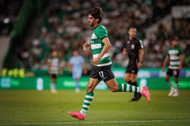 Francisco Trincao, Liga Portekiz maçında Sporting CP ile Rio Ave FC arasında Estadio Jose Alvalade, Lizbon, Portekiz 'de oynanan maçta. (Maciej Rogowski)