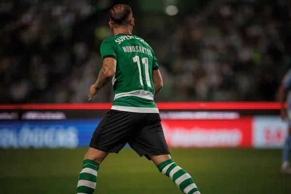 Nuno Santos Durante Partido Liga Portugal Entre Sporting Rio Ave —  Fotos de Stock