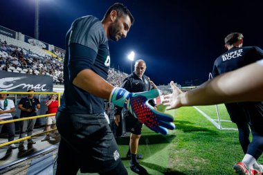 Antonio Adan, Liga Portekiz Betclic maçında SC Farense ile Sao Luis, Faro 'daki Sporting CP arasında 23 / 24 maç yaptı. (Maciej Rogowski)