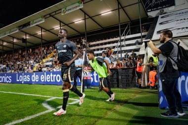 Estadio de Sao Luis, Faro 'da SC Farense ile Sporting CP arasında oynanan Liga Portekiz Betclic maçında X. (Maciej Rogowski)