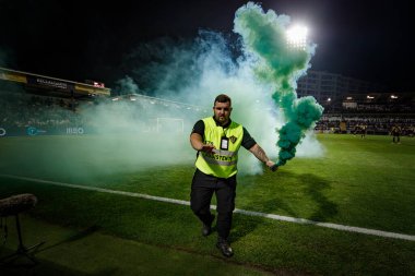 Liga Portugal Betclic maçında Steward SC Farense ile Sao Luis, Faro 'daki Sporting CP arasında 23 / 24 maç yaptı. (Maciej Rogowski)