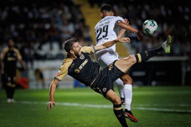 Estadio de Sao Luis, Faro 'da SC Farense ile Sporting CP arasında oynanan Liga Portekiz Betclic maçında X. (Maciej Rogowski)
