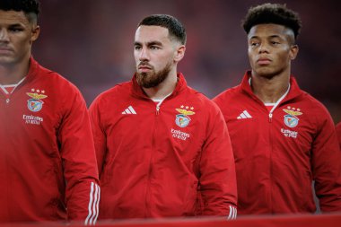 Lizbon 'daki Estadio Da Luz' da oynayan SL Benfica ile FC Porto arasında oynanan Liga Portekiz Betclic maçında Orkun Kokcu. (Maciej Rogowski)