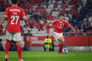Lizbon 'un Estadio Da Luz şehrinde SL Benfica ile FC Porto arasında oynanan Liga Portekiz Betclic maçında X. (Maciej Rogowski)
