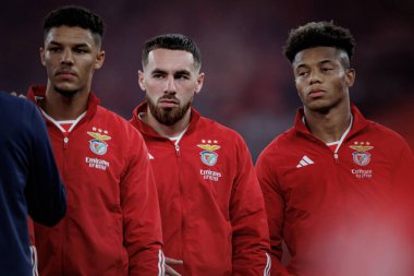 Lizbon 'daki Estadio Da Luz' da oynayan SL Benfica ile FC Porto arasında oynanan Liga Portekiz Betclic maçında Orkun Kokcu. (Maciej Rogowski)