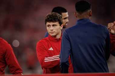 Liga Portugal Betclic maçında Joao Neves SL Benfica ve FC Porto arasında Estadio Da Luz, Lizbon 'da oynandı. (Maciej Rogowski)