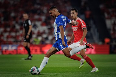 Liga Portugal Betclic maçında David Carmo SL Benfica ve FC Porto arasında Estadio Da Luz, Lizbon 'da oynandı. (Maciej Rogowski)