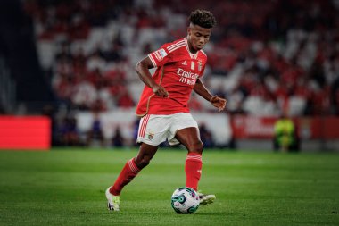 Liga Portugal Betclic maçında David Neres SL Benfica ve FC Porto arasında Estadio Da Luz, Lizbon 'da oynandı. (Maciej Rogowski)