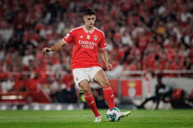 Antonio Silva, Liga Portekiz Betclic maçında SL Benfica ve FC Porto arasında Estadio Da Luz, Lizbon 'da oynandı. (Maciej Rogowski)