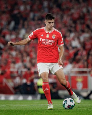 Antonio Silva, Liga Portekiz Betclic maçında SL Benfica ve FC Porto arasında Estadio Da Luz, Lizbon 'da oynandı. (Maciej Rogowski)