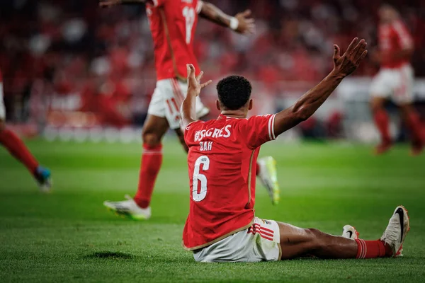 Alexander Bah, Liga Portekiz Betclic maçında SL Benfica ile FC Porto arasında Estadio Da Luz, Lizbon 'da oynandı. (Maciej Rogowski)