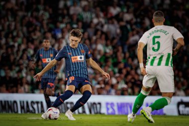 La Liga maçında Pepelu Real Betis ve Valencia CF arasında Estadio Benito Villamarin, Seville 'de 23 / 24 oynadı. (Maciej Rogowski)