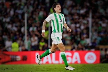Hector Bellerin La Liga maçında Real Betis ile Valencia CF arasında Estadio Benito Villamarin, Seville 'de oynandı. (Maciej Rogowski)