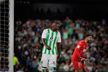 William Carvalho La Liga maçında Real Betis ve Valencia CF arasında Estadio Benito Villamarin, Seville 'de oynandı. (Maciej Rogowski)