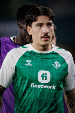 Hector Bellerin La Liga maçında Real Betis ile Valencia CF arasında Estadio Benito Villamarin, Seville 'de oynandı. (Maciej Rogowski)