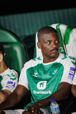 William Carvalho La Liga maçında Real Betis ve Valencia CF arasında Estadio Benito Villamarin, Seville 'de oynandı. (Maciej Rogowski)