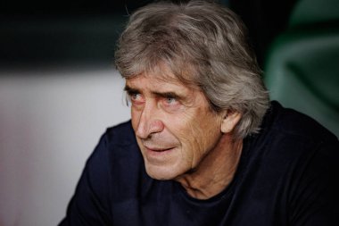 Manuel Pellegrini La Liga maçında Real Betis ve Valencia CF arasında Estadio Benito Villamarin, Seville 'de 23 / 24 oynandı. (Maciej Rogowski)