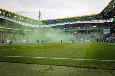 x, UEFA Avrupa Ligi sırasında Portekiz 'deki Estadio Jose Alvalade' de Sporting CP ve Atalanta BC arasında oynanan 23 / 24 maçında. (Maciej Rogowski)