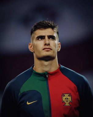 Antonio Silva UEFA Euro 2024 eleme maçında Portekiz ve Slovakya milli takımları arasında Estadio do Dragao, Porto 'da oynandı. (Maciej Rogowski)