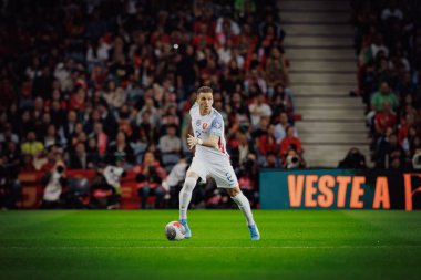 Peter Pekarik UEFA Euro 2024 eleme maçında Portekiz ve Slovakya milli takımları arasında Estadio do Dragao, Porto 'da oynandı. (Maciej Rogowski)