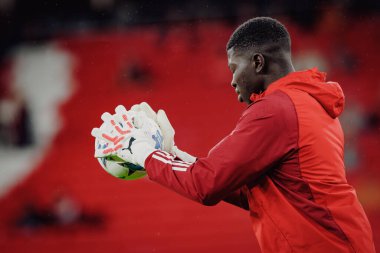 Samuel Soares UEFA Şampiyonlar Ligi maçında SL Benfica ile Real Sociedad arasında Estadio Da Luz, Lizbon, Portekiz 'de oynandı. (Maciej Rogowski)