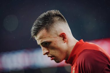 Anatoliy Trubin UEFA Şampiyonlar Ligi sırasında SL Benfica ile Real Sociedad arasında oynanan 23 / 24 maçında Estadio Da Luz, Lizbon, Portekiz 'de. (Maciej Rogowski)