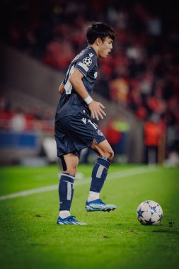 x UEFA Şampiyonlar Ligi sırasında SL Benfica ile Real Sociedad arasında oynanan maçta Estadio Da Luz, Lizbon, Portekiz 'de. (Maciej Rogowski)