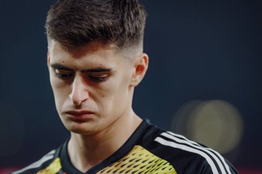Portekiz Ligi maçında Antonio Silva SL Benfica ile Portekiz 'deki Estadio Da Luz' da Sporting CP arasında 23 / 24 maç yaptı. (Maciej Rogowski)